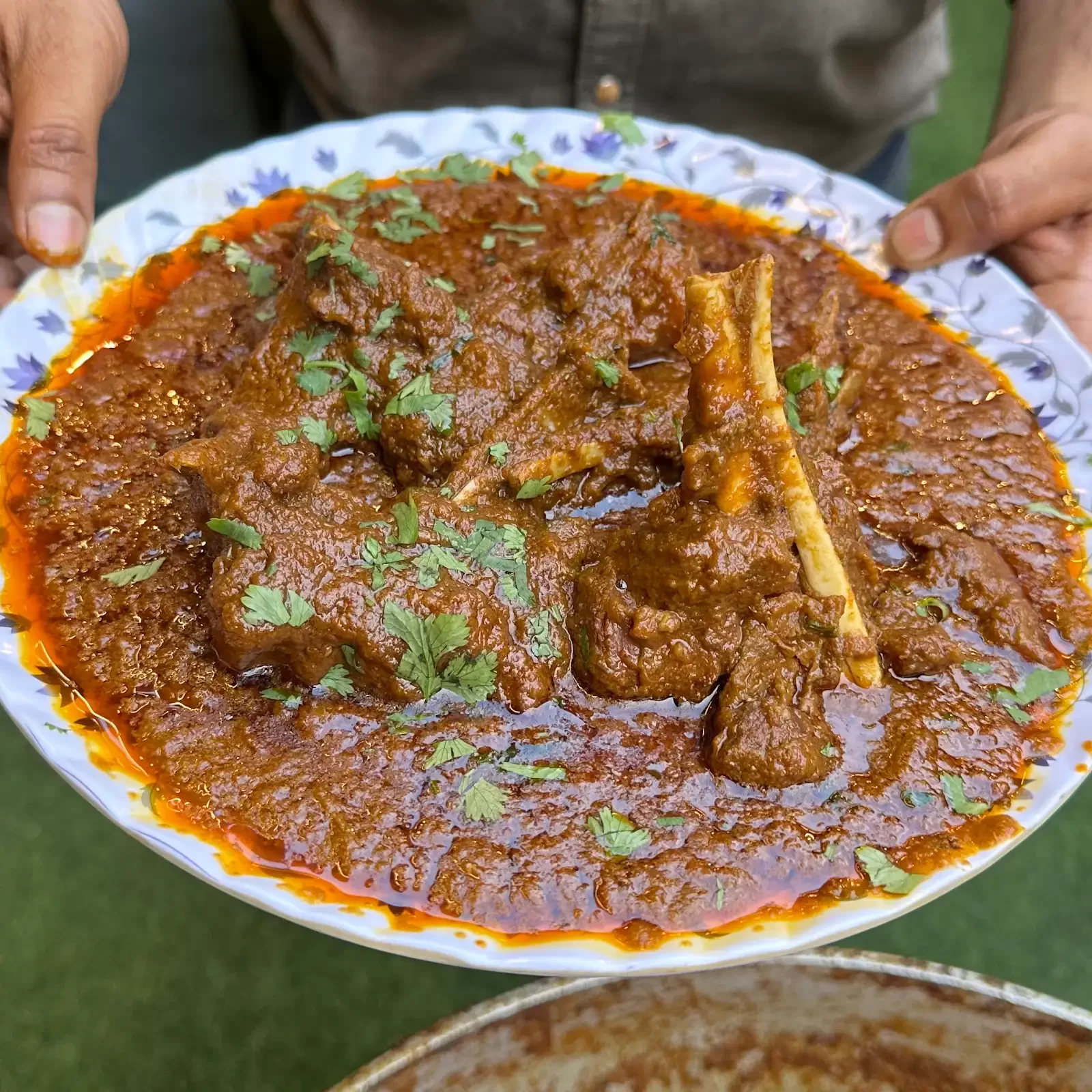 सुर्ख लाल MUTTON MASALA देसी टिक्कड़