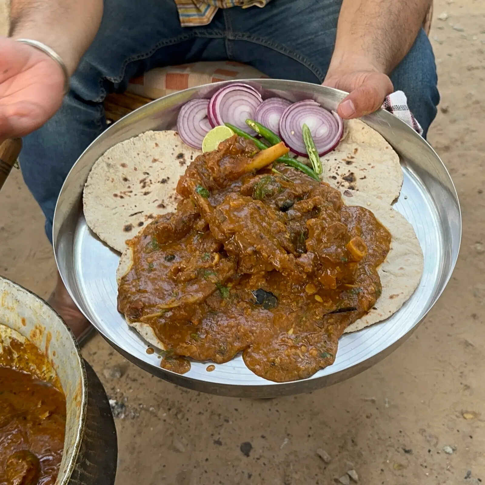 मटन दाल तड़का2